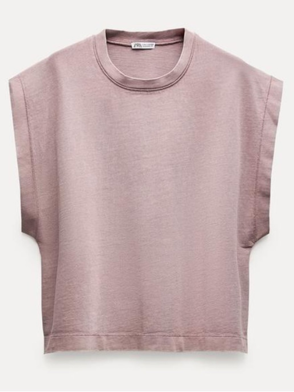 Zara Knit Tank Top 3253/334/655- Dusty Mauve Pink